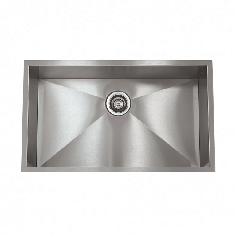 Zero Radius 16 Gauge Kitchen Sink 28" Lenova Sinks